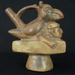 Pre-Columbian Moche Whistle with Ceremonial Design - Image 5