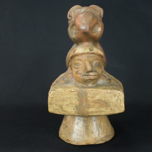 Pre-Columbian Moche Whistle with Ceremonial Design - Image 7