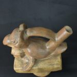 Pre-Columbian Moche Whistle with Ceremonial Design - Image 8