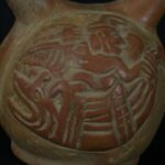 Pre-Columbian Moche Ritual Ceramic Bottle - Image 12
