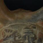 Pre-Columbian Moche Ritual Ceramic Bottle - Image 14