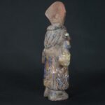Pre-Columbian Moche Sodalite Warrior Priest Sculpture - Image 5