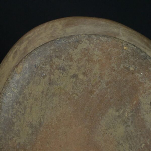 Pre-Columbian Moche Ceramic Ritual Bottle with Lizard Motifs - Image 10