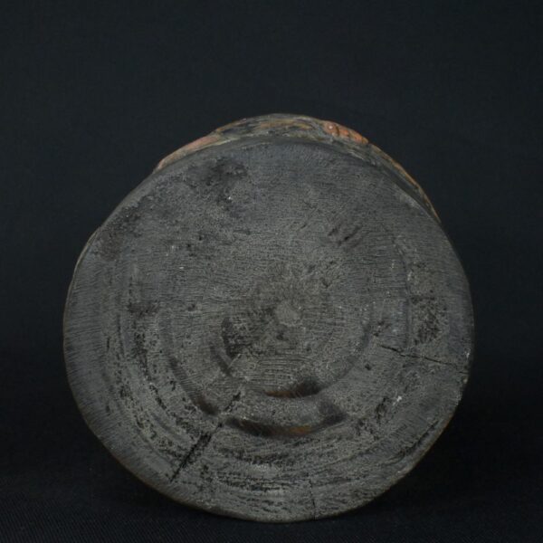 Pre-Columbian Moche Wooden Ritual Vessel with Inlays - Image 10