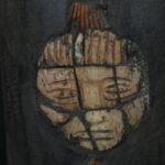 Pre-Columbian Moche Wooden Ritual Vessel with Inlays - Image 17