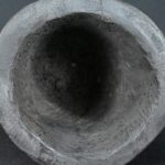 Pre-Columbian Moche Wooden Ritual Vessel with Inlays - Image 18