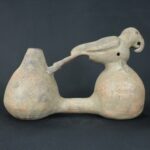 Pre-Columbian Inca Water Whistle with Parrot Design - Image 5