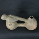 Pre-Columbian Inca Water Whistle with Parrot Design - Image 8