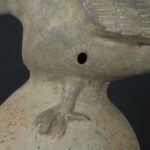 Pre-Columbian Inca Water Whistle with Parrot Design - Image 13