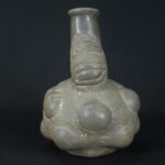 Pre-Columbian Chavin Ceramic Ritual Bottle - Image 3