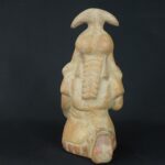 Pre-Columbian Moche Warrior Ceramic Figurine - Image 6