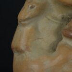 Pre-Columbian Moche Warrior Ceramic Figurine - Image 11