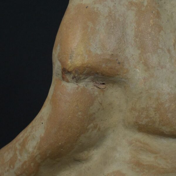 Pre-Columbian Moche Warrior Ceramic Figurine - Image 13