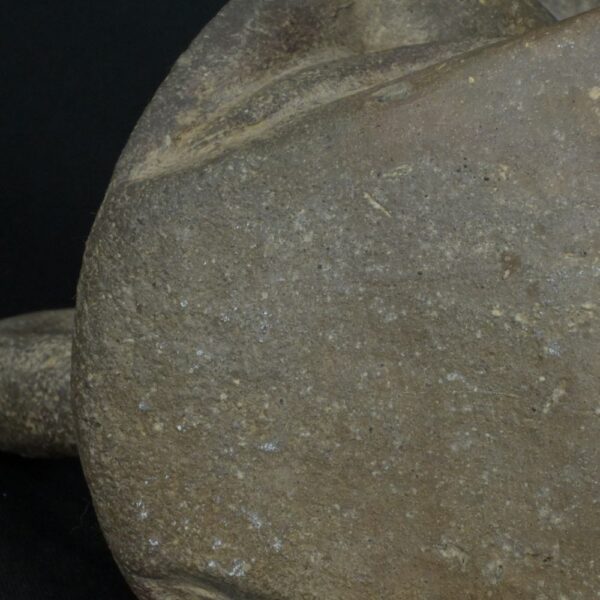 Pre-Columbian Moche Warrior Ceramic Bottle - Image 11