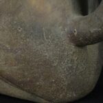 Pre-Columbian Moche Warrior Ceramic Bottle - Image 14