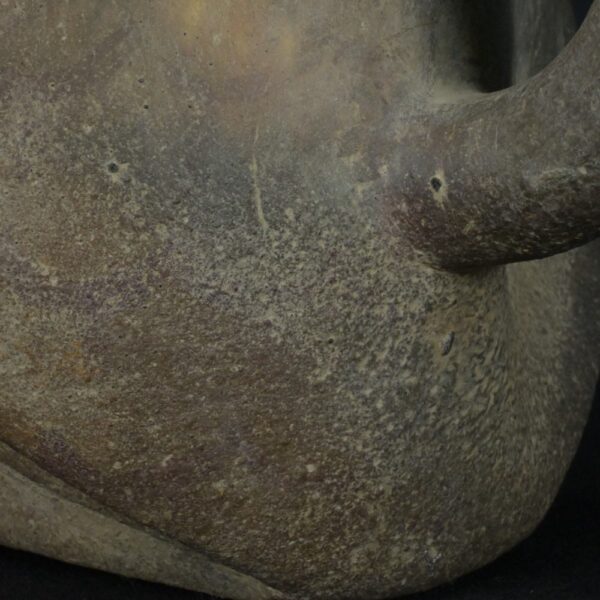 Pre-Columbian Moche Warrior Ceramic Bottle - Image 14