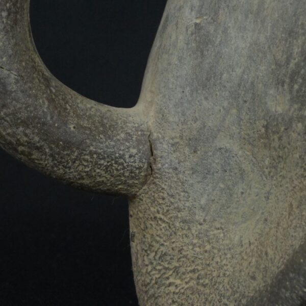 Pre-Columbian Moche Warrior Ceramic Bottle - Image 17