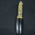 Pre-Columbian Moche Obsidian Ritual Knife with Condor Motif - Image 5