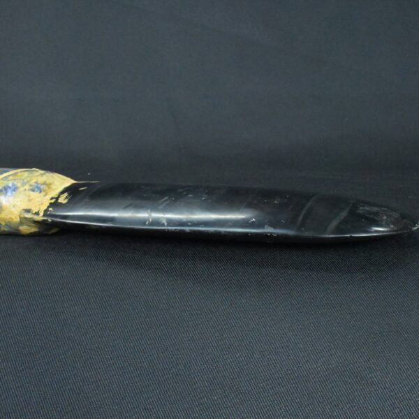Pre-Columbian Moche Obsidian Ritual Knife with Condor Motif - Image 10