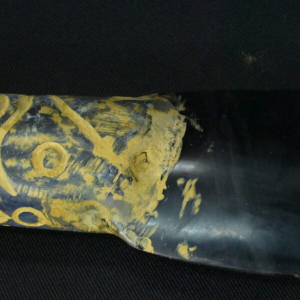 Pre-Columbian Moche Obsidian Ritual Knife with Condor Motif - Image 13