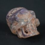 Pre-Columbian Moche Amethyst Double Skull Artifact - Image 7