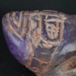 Pre-Columbian Moche Amethyst Double Skull Artifact - Image 14