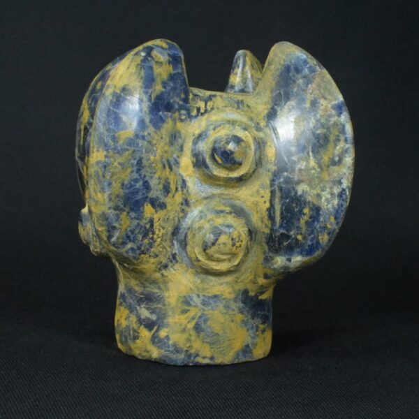 Pre-Columbian Inca Sodalite Stone Artifact Weapon - Image 2