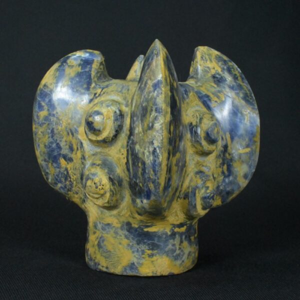 Pre-Columbian Inca Sodalite Stone Artifact Weapon - Image 3