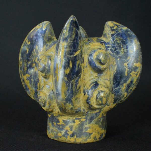 Pre-Columbian Inca Sodalite Stone Artifact Weapon - Image 5