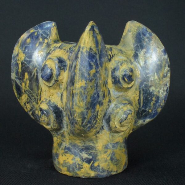 Pre-Columbian Inca Sodalite Stone Artifact Weapon - Image 8