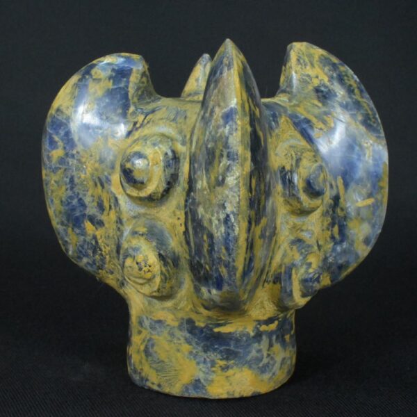 Pre-Columbian Inca Sodalite Stone Artifact Weapon - Image 9