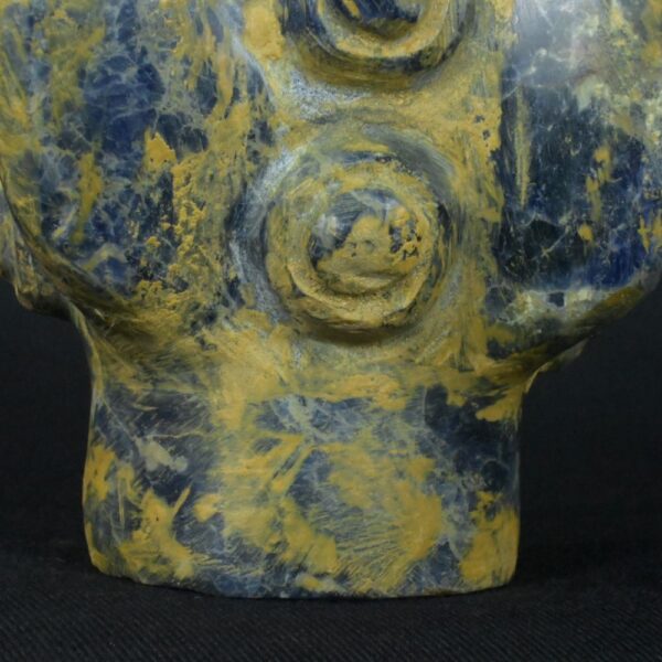 Pre-Columbian Inca Sodalite Stone Artifact Weapon - Image 12