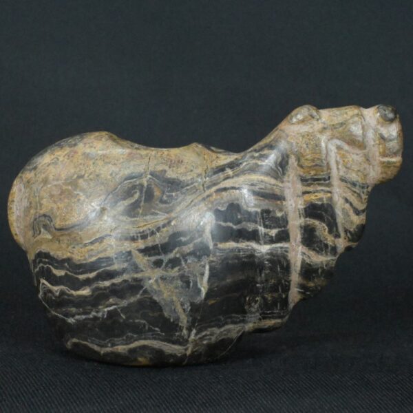 Pre-Columbian Inca Stone Conopa Alpaca Figurine - Image 5