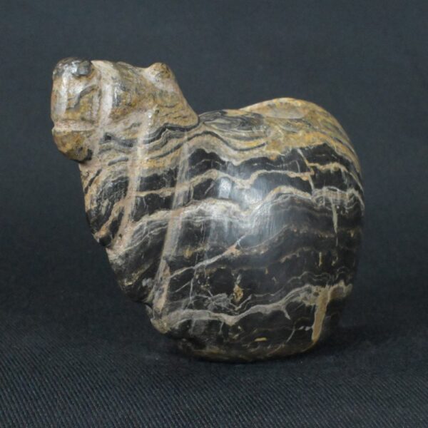 Pre-Columbian Inca Stone Conopa Alpaca Figurine - Image 8