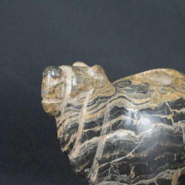 Pre-Columbian Inca Stone Conopa Alpaca Figurine - Image 12