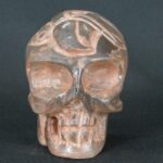 Pre-Columbian Moche Quartz Skull Sculpture - Imagen 7