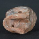 Pre-Columbian Moche Quartz Skull Sculpture - Imagen 10