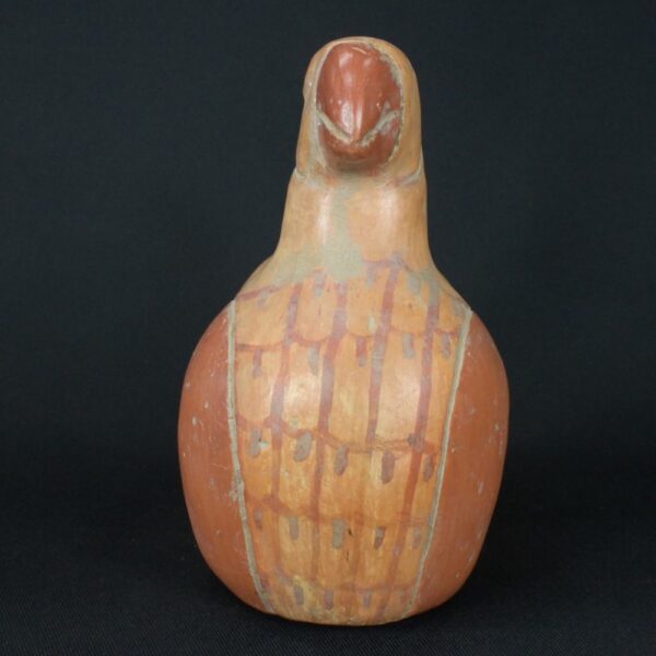 Pre-Columbian Moche Bird Whistling Vessel Artifact - Image 7