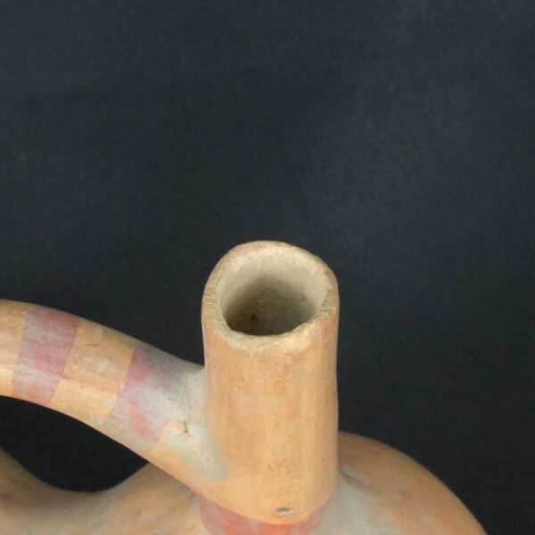 Pre-Columbian Moche Bird Whistling Vessel Artifact - Image 13