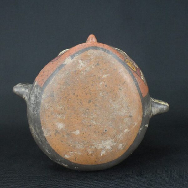 Pre-Columbian Paracas Ritual Ceramic Bottle - Image 10