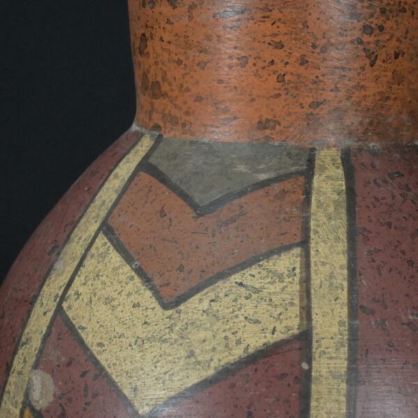 Pre-Columbian Paracas Ritual Ceramic Bottle - Image 13