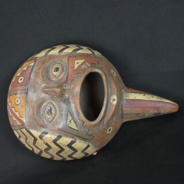 Pre-Columbian Nazca Ceramic Ritual Container - Image 2