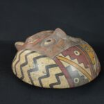 Pre-Columbian Nazca Ceramic Ritual Container - Imagen 8