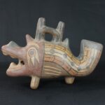 Pre-Columbian Nazca Ceramic Ritual Bottle