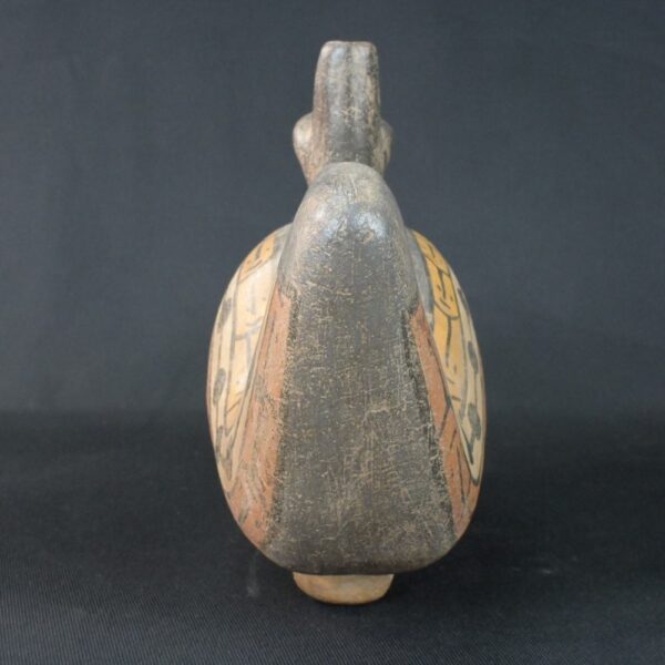 Pre-Columbian Nazca Ceramic Ritual Bottle - Image 3