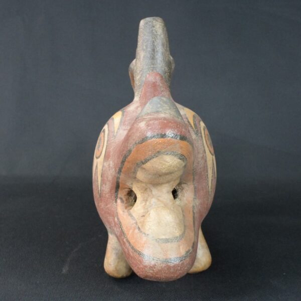 Pre-Columbian Nazca Ceramic Ritual Bottle - Image 7