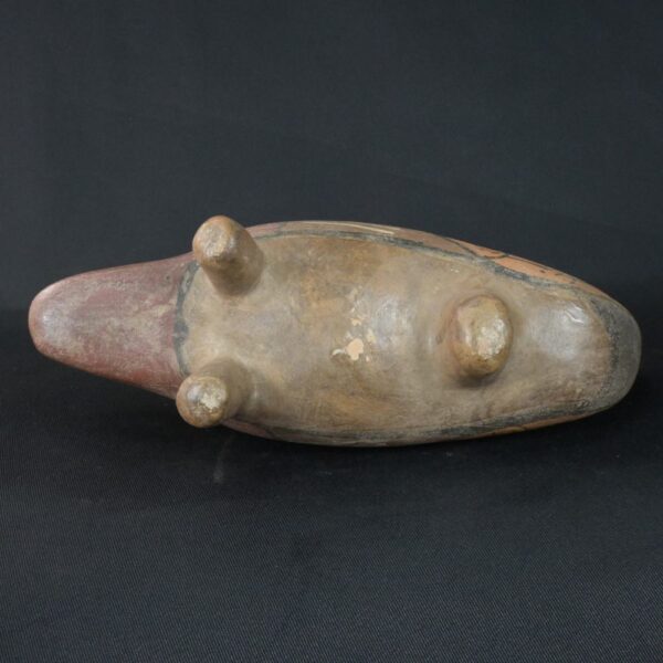 Pre-Columbian Nazca Ceramic Ritual Bottle - Image 10