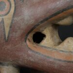 Pre-Columbian Nazca Ceramic Ritual Bottle - Imagen 17