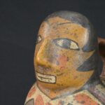 Pre-Columbian Nazca Ritual Ceramic Bottle - Imagen 12