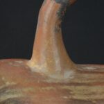 Pre-Columbian Moche Ceramic Ritual Bottle - Imagen 14